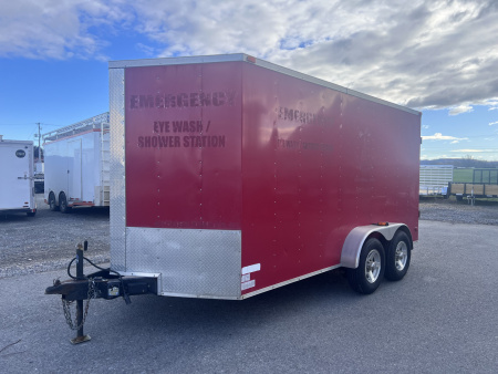 Used 2011 Lark 7x14 10K Cargo / Enclosed Trailer