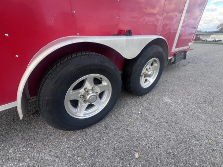 Used 2011 Lark 7x14 10K Cargo / Enclosed Trailer