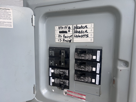 Used 2011 Lark 7x14 10K Cargo / Enclosed Trailer