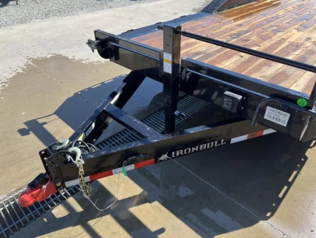New 2026 Ironbull 102x24' Equipment Trailer 21000# GVW * TRIPLE AXLE * FULL WIDTH RAMPS * 102" DECK * DRIVE OVER FENDERS * 8" FRAME UPGRADE