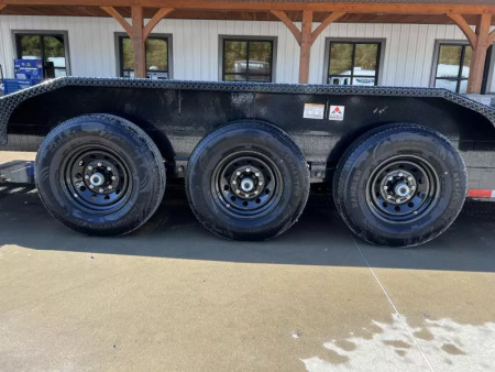 New 2026 Ironbull 102x24' Equipment Trailer 21000# GVW * TRIPLE AXLE * FULL WIDTH RAMPS * 102" DECK * DRIVE OVER FENDERS * 8" FRAME UPGRADE