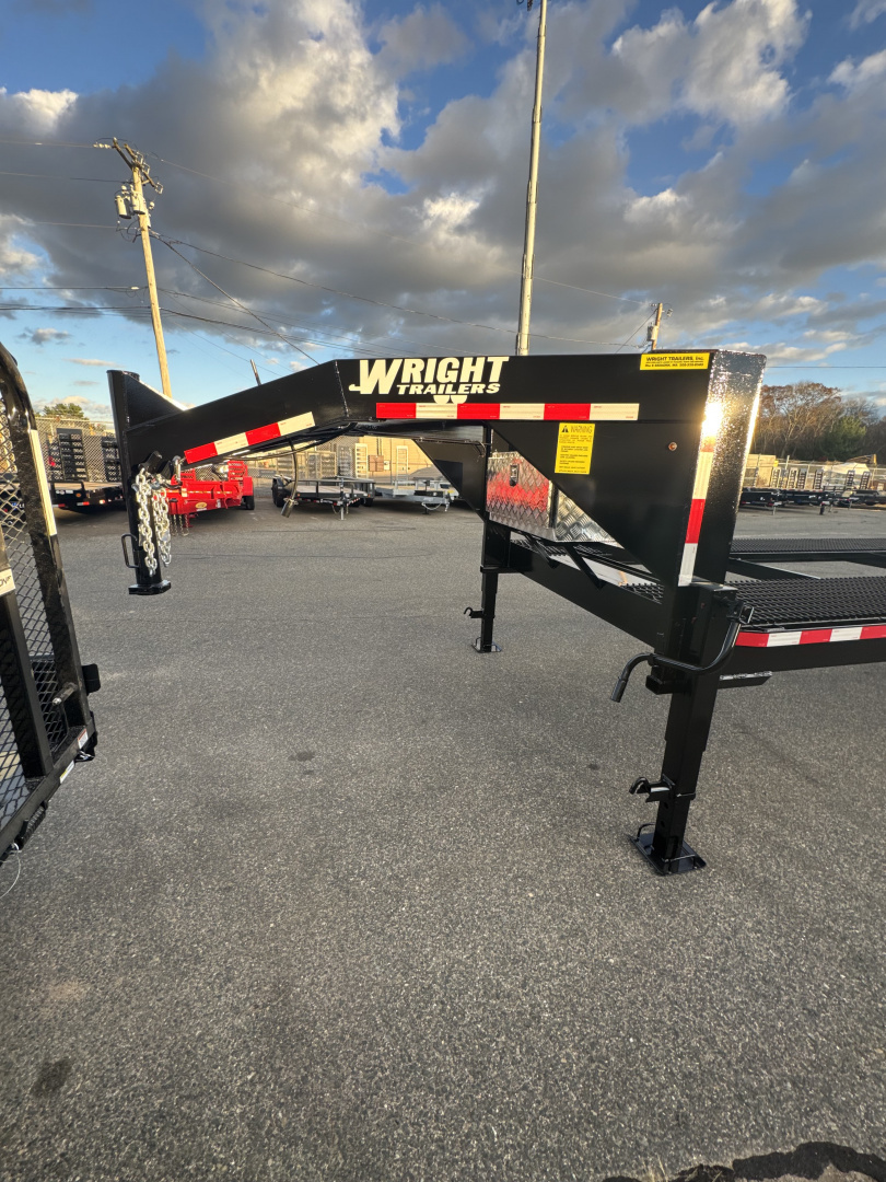 New 2026 Wright 82"X34' Gooseneck 2 Car Hauler