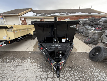 New 2026 Liberty Dump Trailer LD14K83X16B8TSHS 83x16 TA 48  SIDES (GVW:15400) MIDNIGHT BLACK