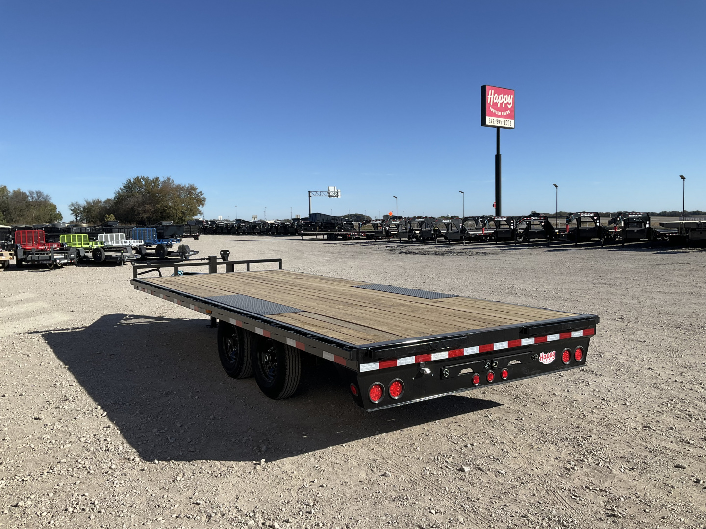New 2026 PJ 102"x20' BP 8" I-Beam Deckover Trailer – F8