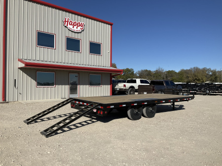 New 2026 PJ 102"x20' BP 8" I-Beam Deckover Trailer – F8