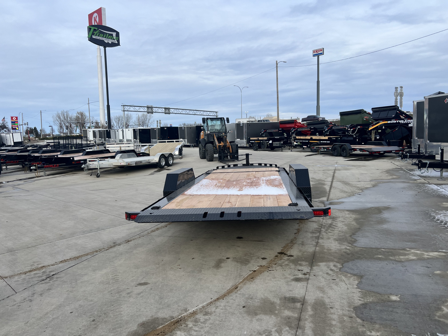 New LOWEST PRICES New 2026 Double A 20'= 16' Tilt +4' flat 14K Gravity Tilt HEAVY DUTY Trailer