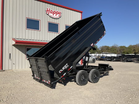 New 2026 PJ 83"x14' BP Tandem Axle Dump w/ 48" Sides – D7