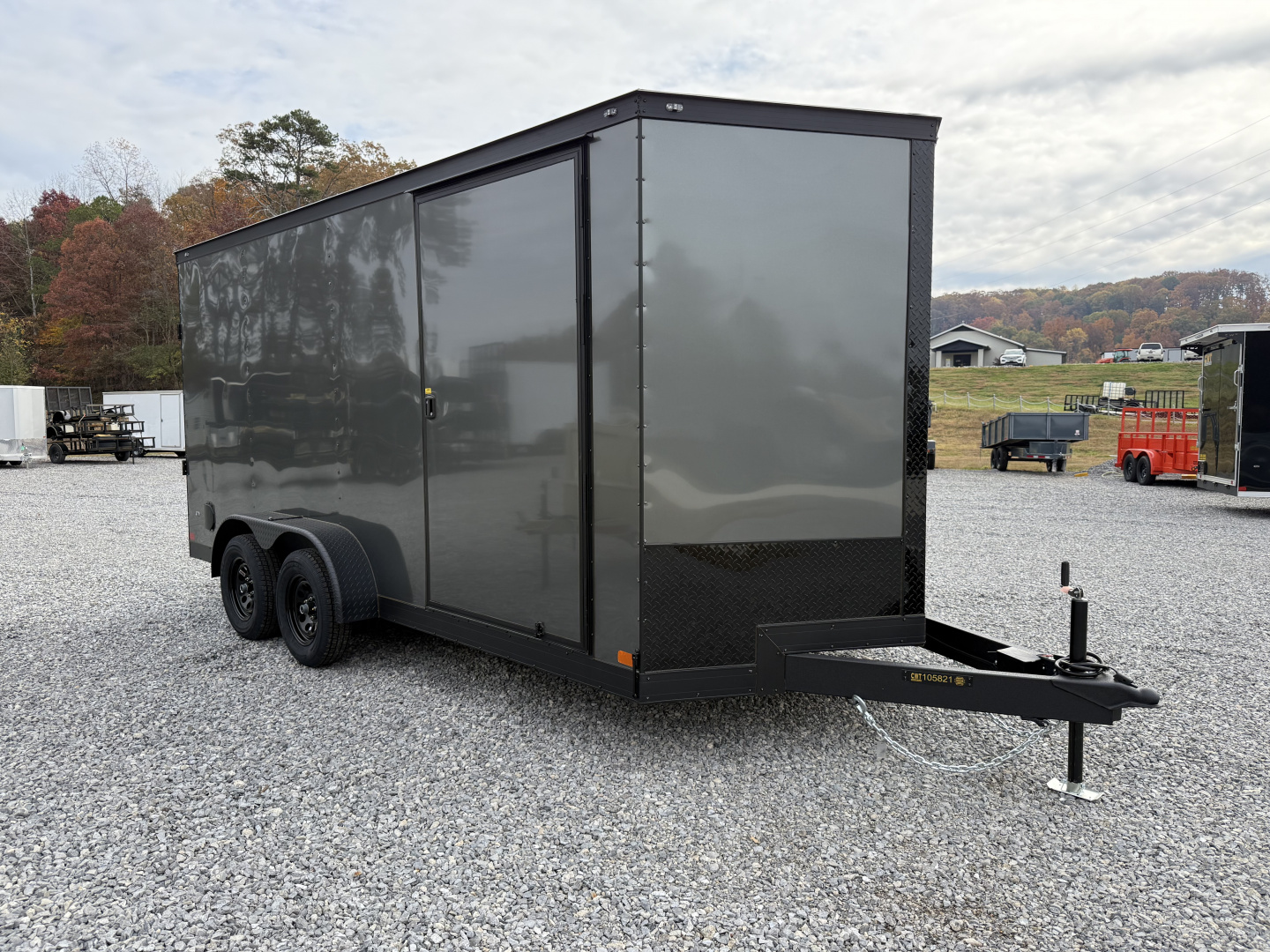 New 2026 Covered Wagon Trailers 7X16 TA2 7' Cargo / Enclosed Trailer