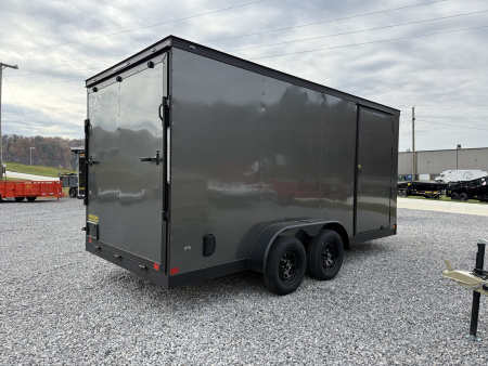 New 2026 Covered Wagon Trailers 7X16 TA2 7' Cargo / Enclosed Trailer