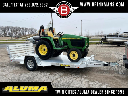 New 2026 Aluma 82X14 Utility Trailer - BI FOLD TAILGATE