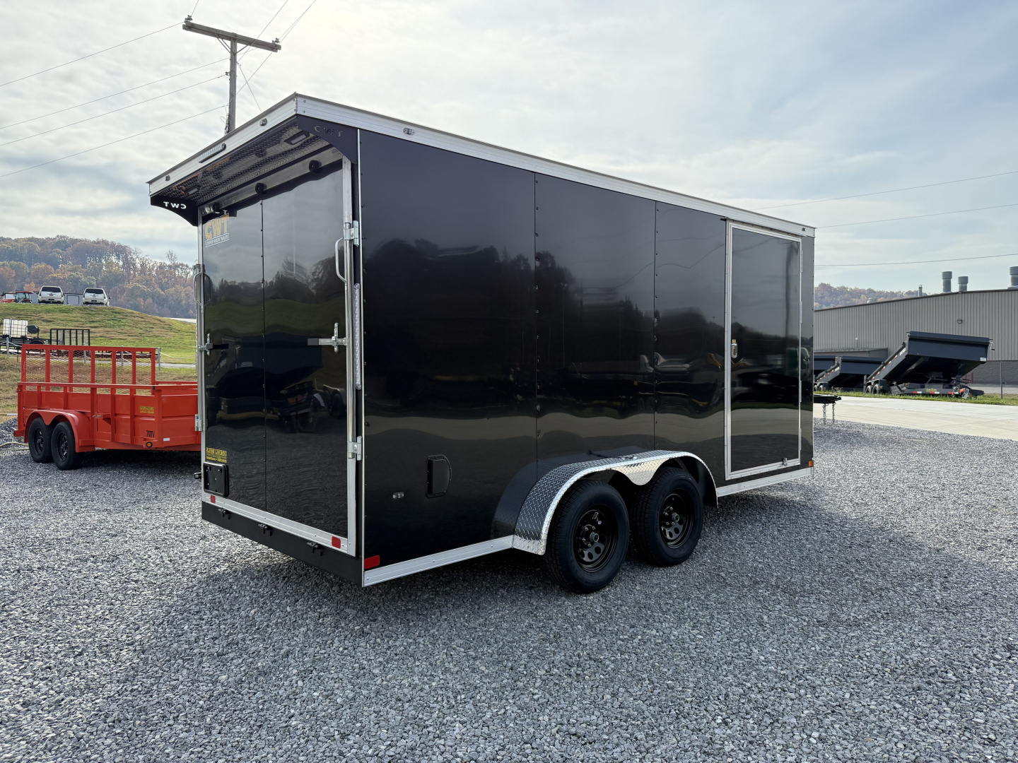 New 2026 Covered Wagon Trailers 7X16 TA2 7' Cargo / Enclosed Trailer