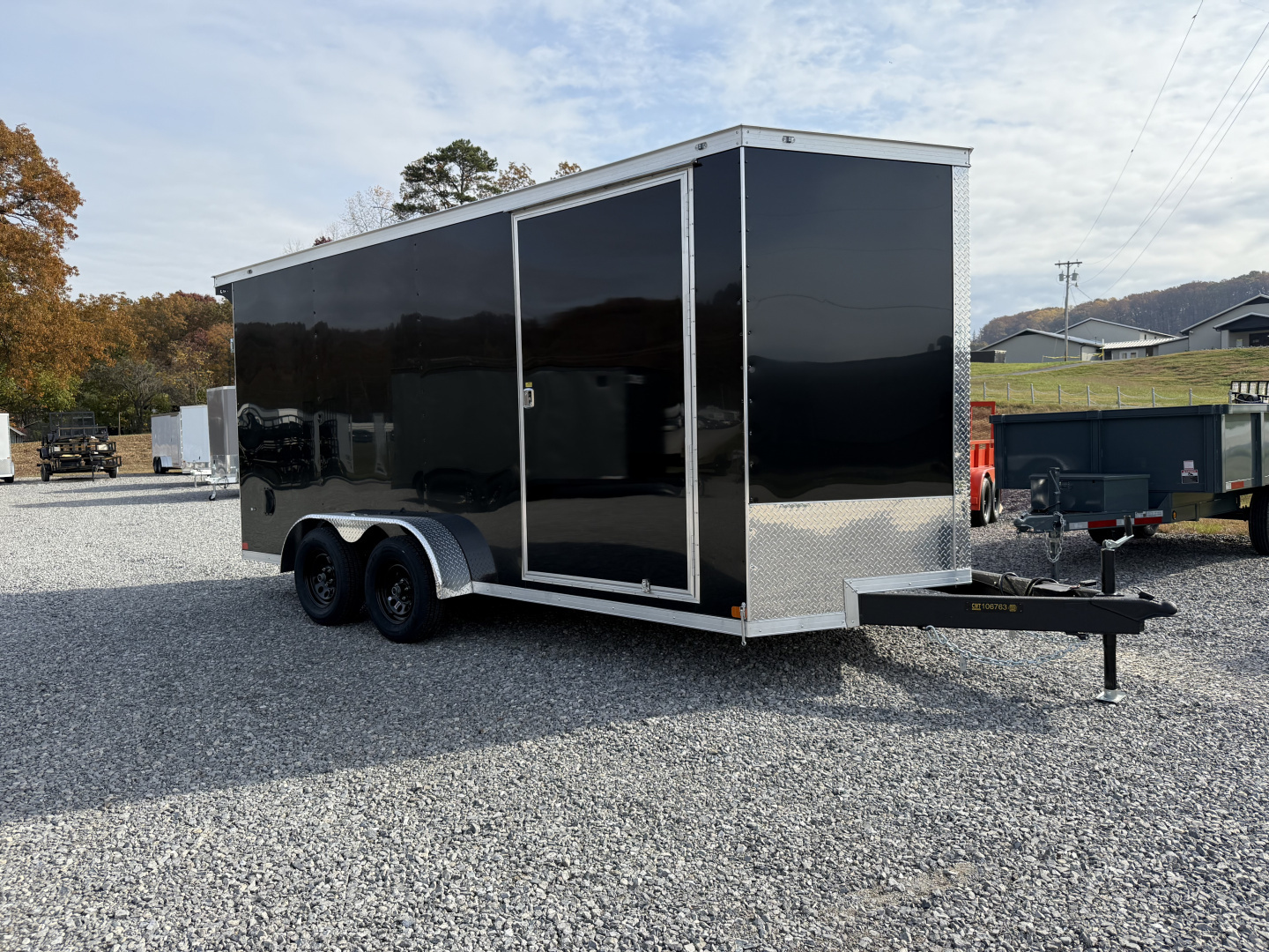 New 2026 Covered Wagon Trailers 7X16 TA2 7' Cargo / Enclosed Trailer