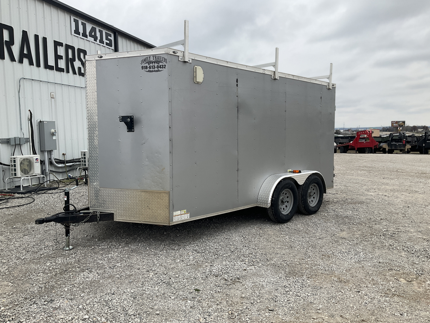 Used 2024 FMGRDN 7x14 Cargo / Enclosed Trailer