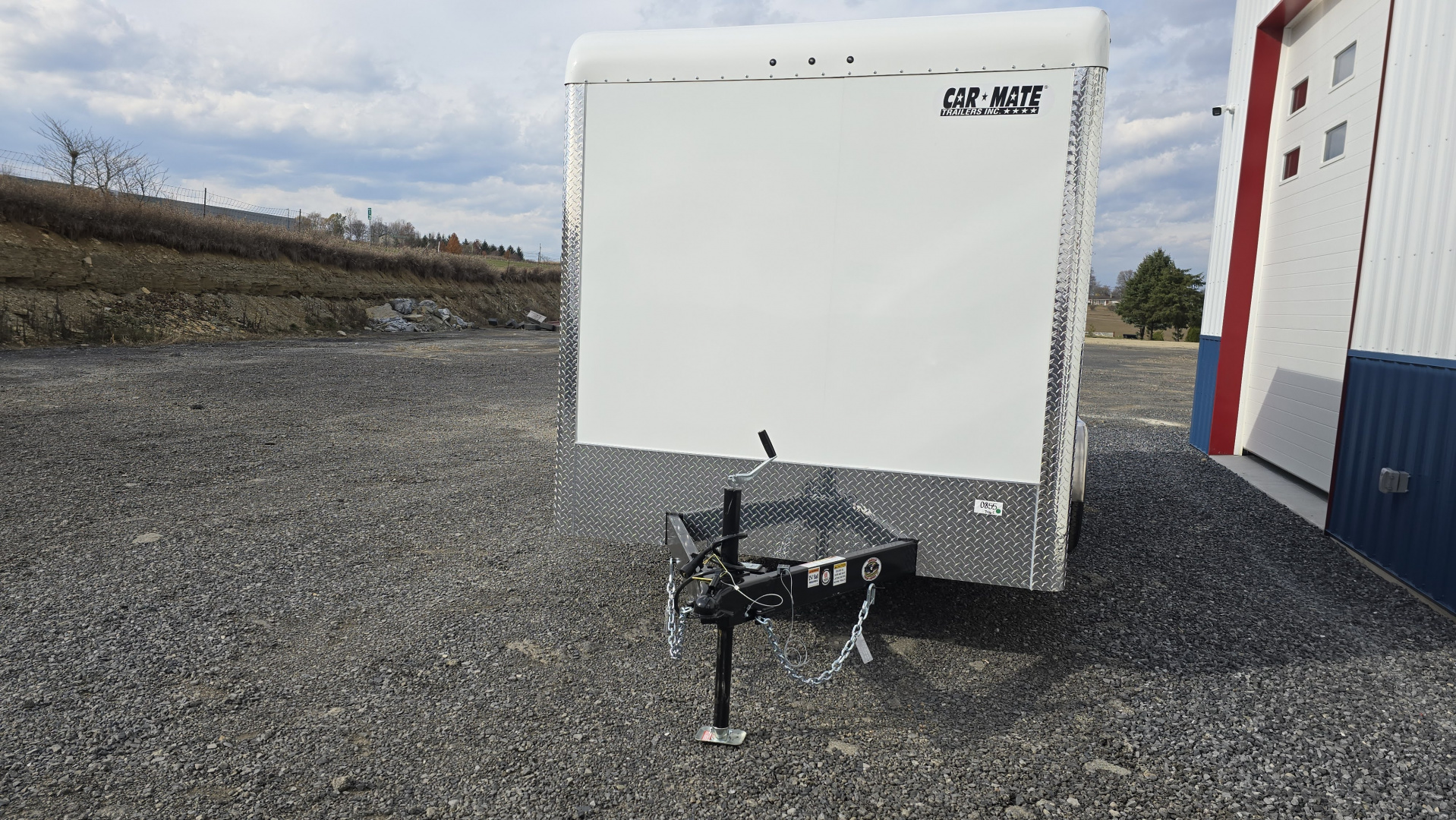 New 2026 Car Mate Trailers Custom Cargo Enclosed Trailer / 7000 GVWR / 7'x16' / 78" Interior Height