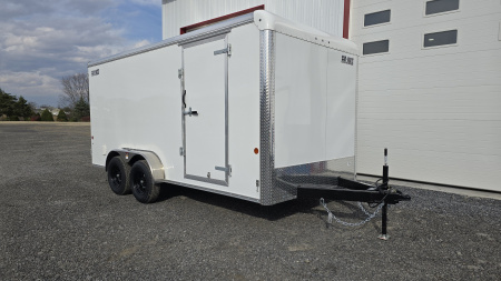 New 2026 Car Mate Trailers Custom Cargo Enclosed Trailer / 7000 GVWR / 7'x16' / 78" Interior Height
