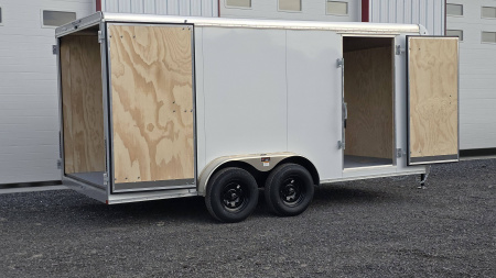 New 2026 Car Mate Trailers Custom Cargo Enclosed Trailer / 7000 GVWR / 7'x16' / 78" Interior Height