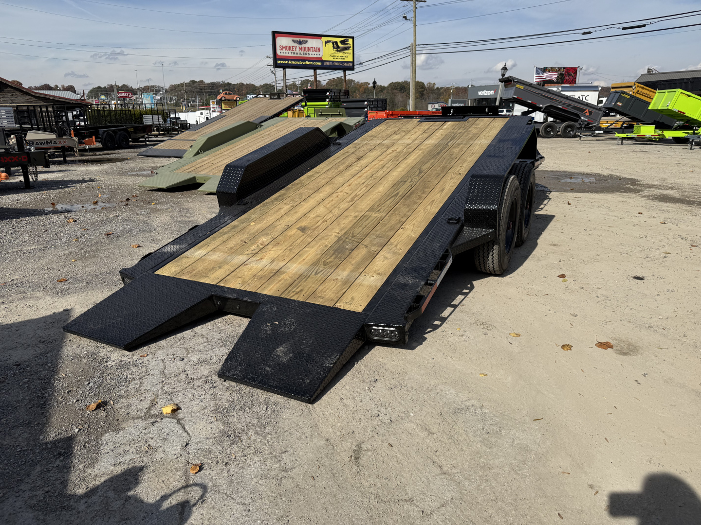 New 2026 RawMaxx 20K G7X 83X22 GRAVITY TILT Equipment Trailer