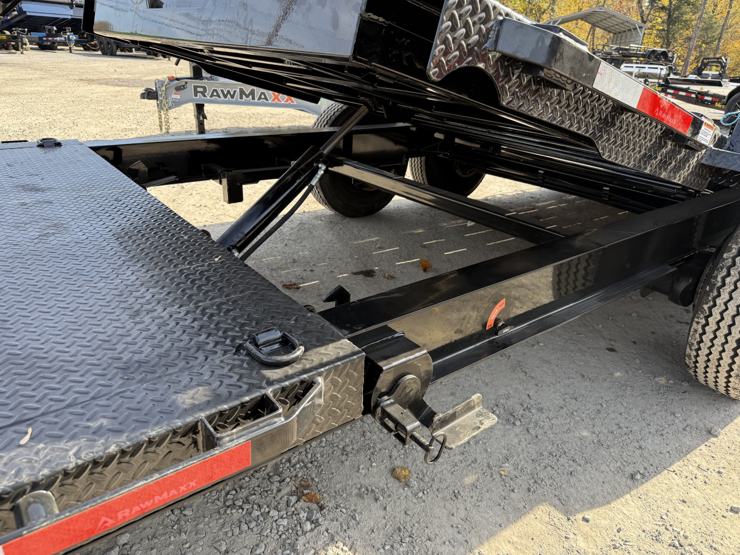 New 2026 RawMaxx 20K G7X 83X22 GRAVITY TILT Equipment Trailer