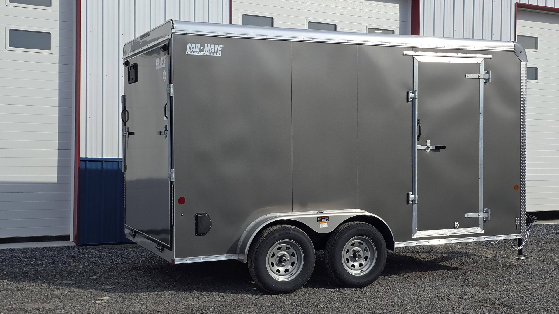 New 2026 Car Mate Trailers Custom Cargo / 7'x14' / 84" Interior Height / 7000 GVWR