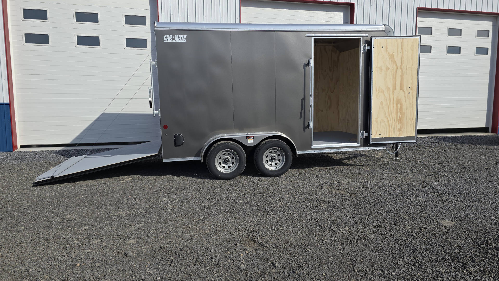 New 2026 Car Mate Trailers Custom Cargo / 7'x14' / 84" Interior Height / 7000 GVWR