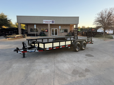 New 2026 Top Hat Trailers HT14 18X83 Equipment Trailer