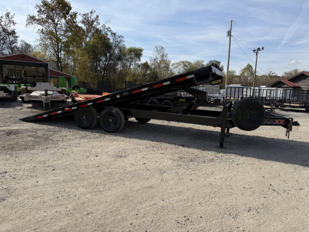 New 2026 RawMaxx 14K DTX 102X22 DECK OVER TILT Equipment Trailer