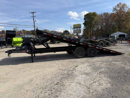 New 2026 RawMaxx 14K DTX 102X22 DECK OVER TILT Equipment Trailer