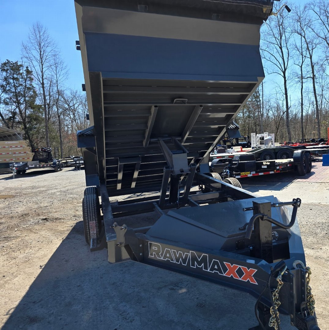 New 2025 RawMaxx GDX KNIGHT 14K 83X14 Dump Trailer