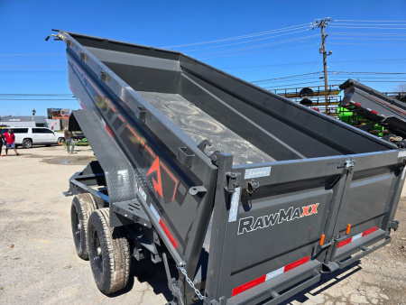 New 2025 RawMaxx GDX KNIGHT 14K 83X14 Dump Trailer