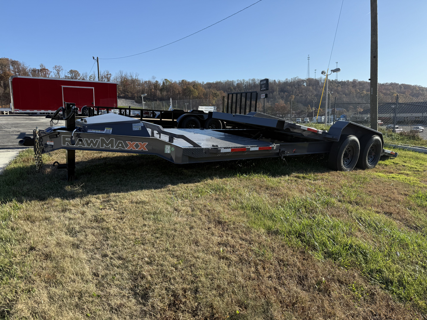 New 2026 RawMaxx 16K G7X 83X22 GRAVITY TILT Equipment Trailer