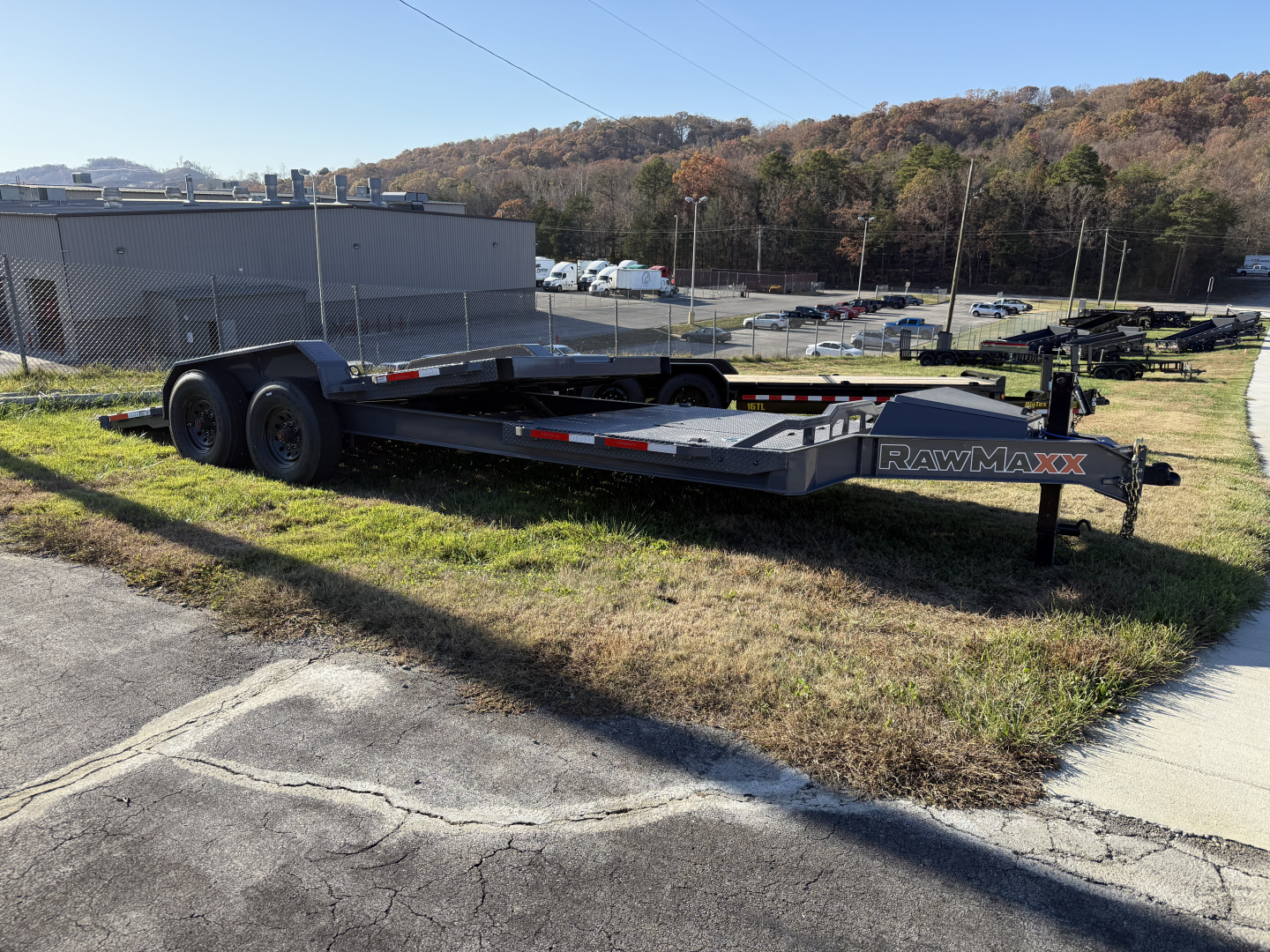 New 2026 RawMaxx 16K G7X 83X22 GRAVITY TILT Equipment Trailer