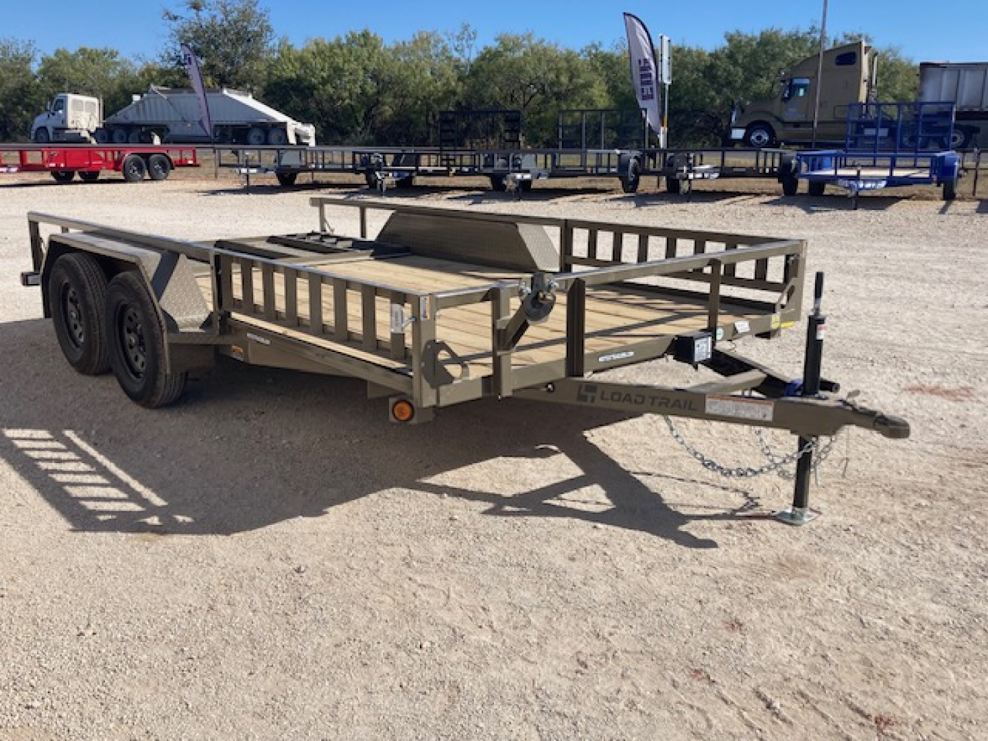 New 2026 Load Trail UT 14' x 83" Tandem Axle Utility Trailer (2"x3" Angle Frame)