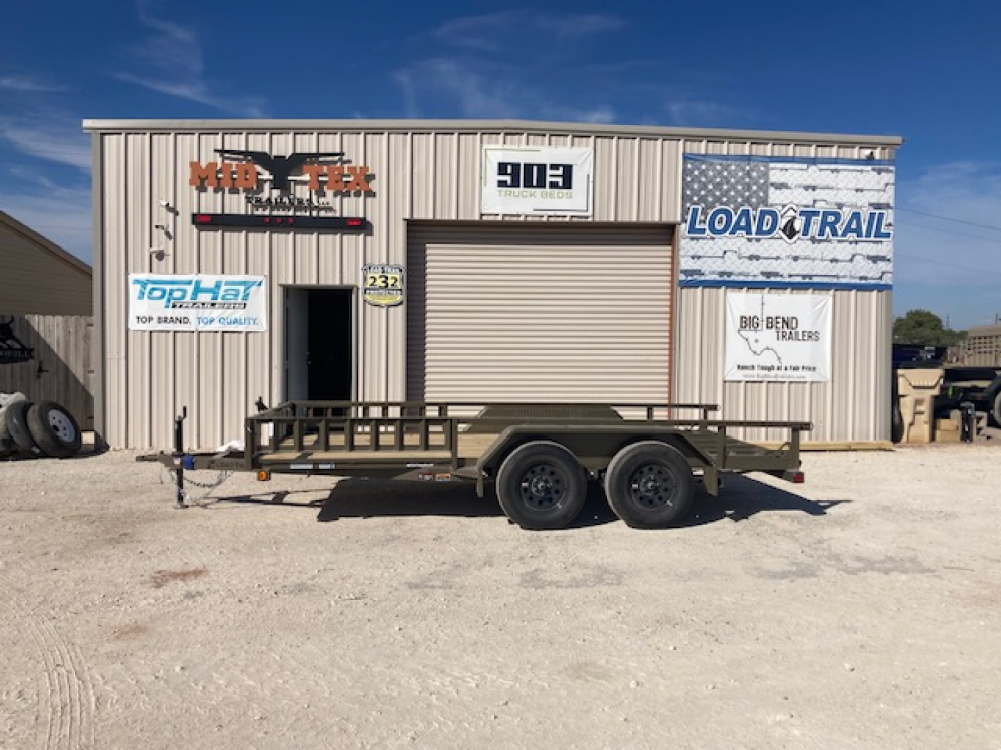 New 2026 Load Trail UT 14' x 83" Tandem Axle Utility Trailer (2"x3" Angle Frame)