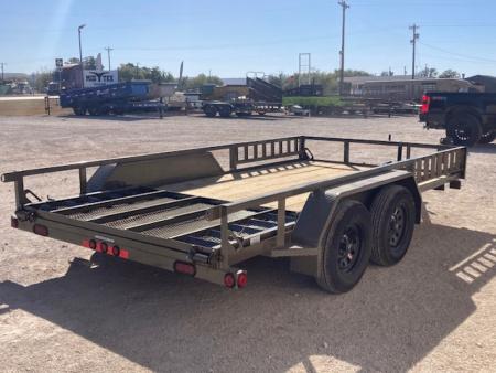 New 2026 Load Trail UT 14' x 83" Tandem Axle Utility Trailer (2"x3" Angle Frame)