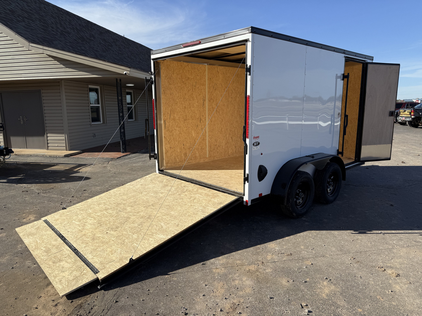 New 2026 Look 7'x12' Enclosed Cargo Trailer - ST DLX