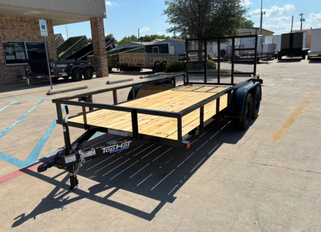 New 2026 Top Hat Trailers LDT 14X77 Utility Trailer
