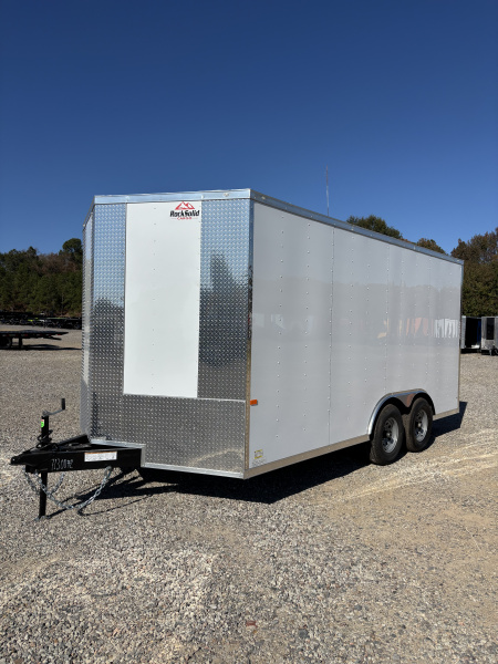 New 2026 Rock Solid Cargo 8.5 X 16 10K Enclosed Trailer