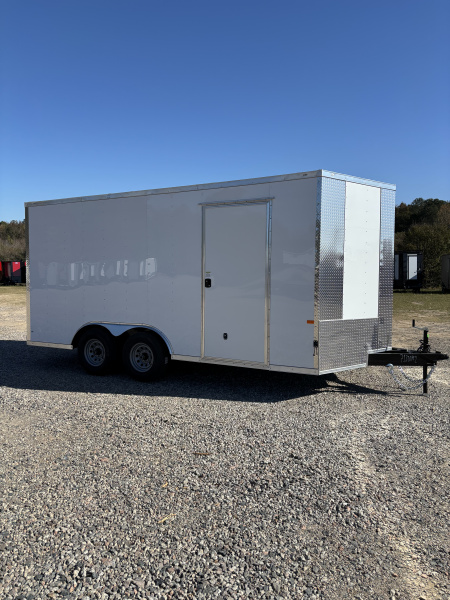 New 2026 Rock Solid Cargo 8.5 X 16 10K Enclosed Trailer