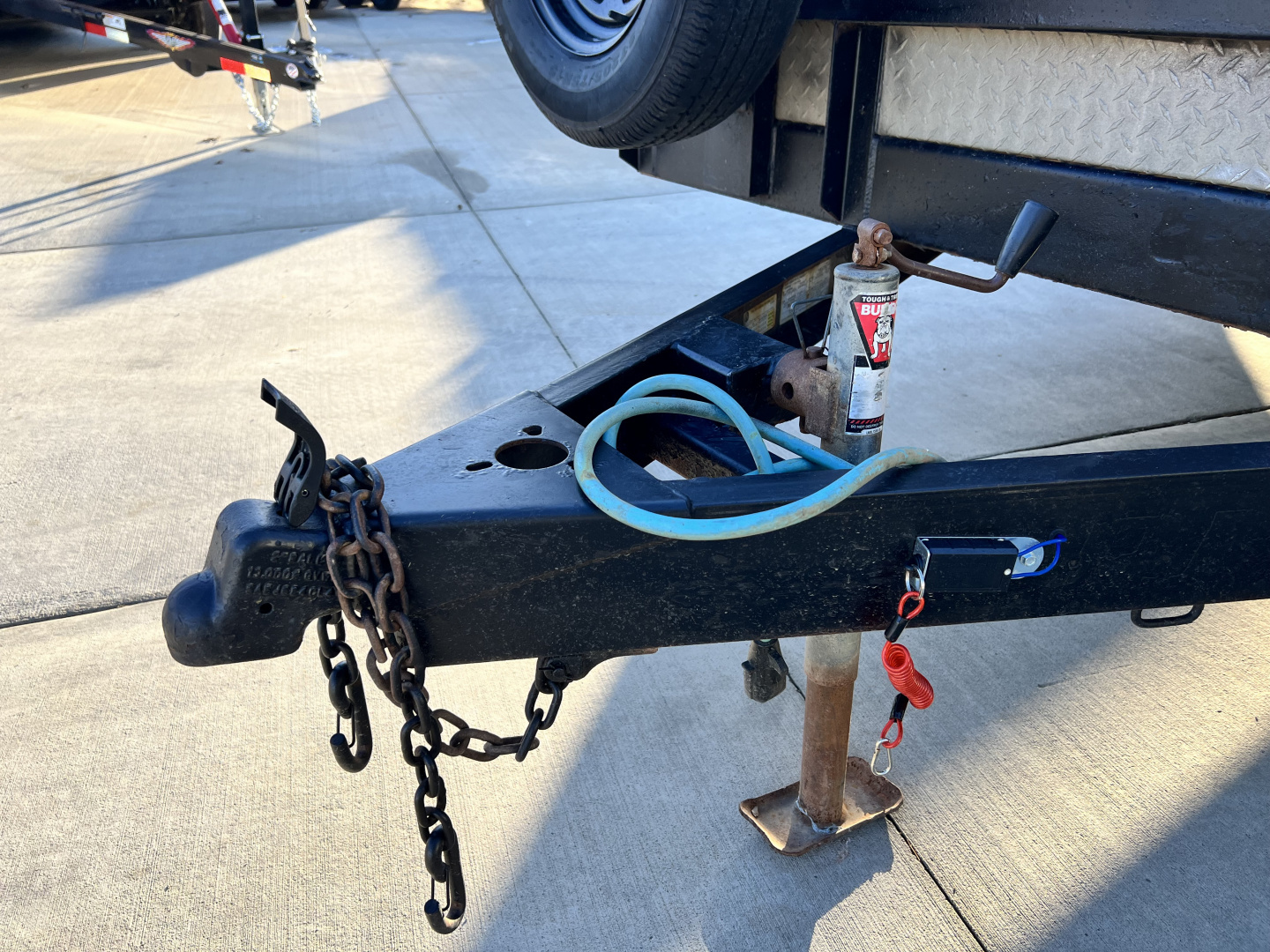 Used 2020 PJ 20 foot 2-3500lb axles=7K Car or snow bear trailer