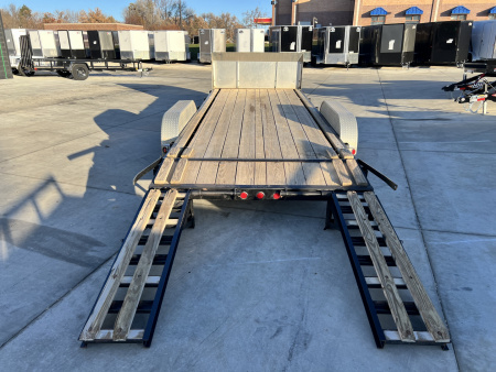 Used 2020 PJ 20 foot 2-3500lb axles=7K Car or snow bear trailer