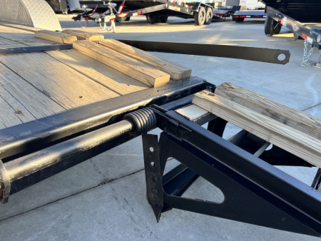 Used 2020 PJ 20 foot 2-3500lb axles=7K Car or snow bear trailer