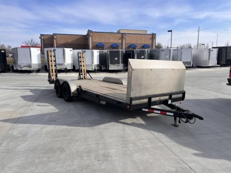 Used 2015 PJ 20 foot 2-3500lb axles=7K Car or snow bear trailer