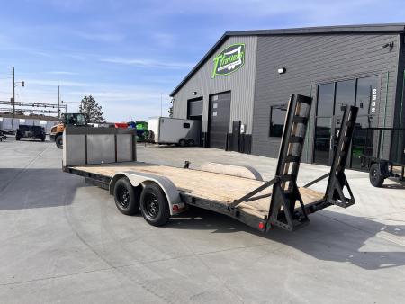 Used 2015 PJ 20 foot 2-3500lb axles=7K Car or snow bear trailer