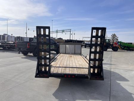Used 2015 PJ 20 foot 2-3500lb axles=7K Car or snow bear trailer