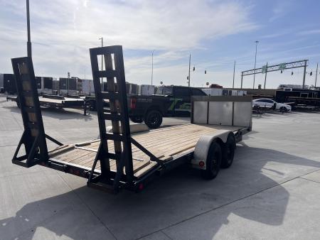 Used 2015 PJ 20 foot 2-3500lb axles=7K Car or snow bear trailer