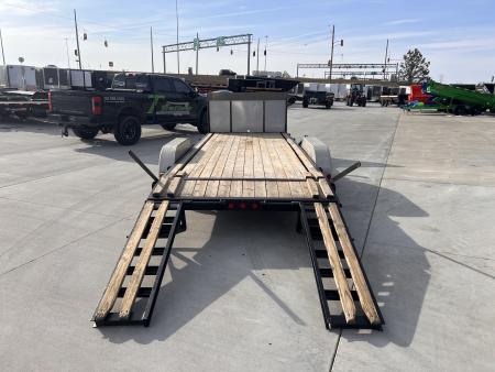 Used 2015 PJ 20 foot 2-3500lb axles=7K Car or snow bear trailer