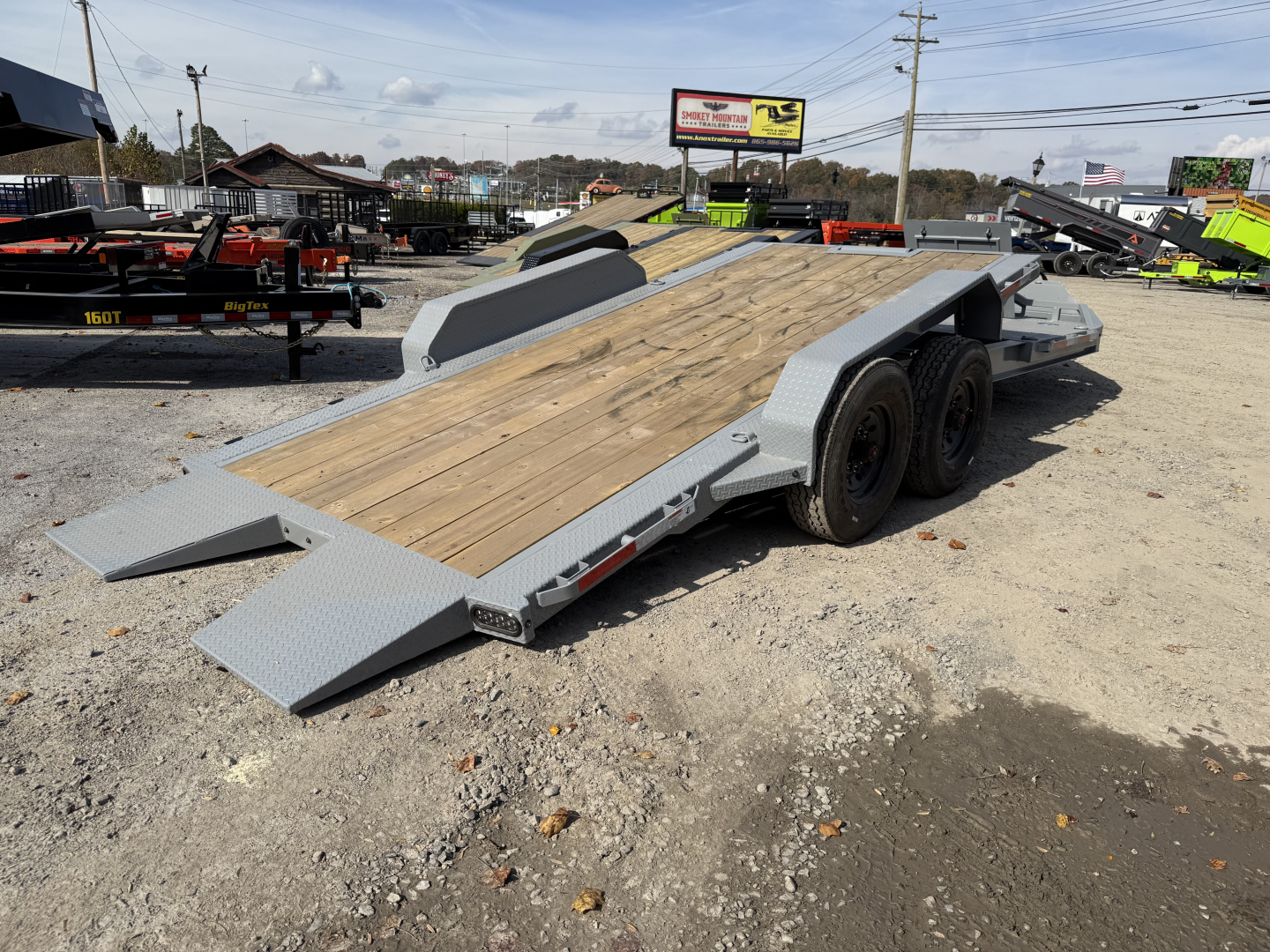 New 2026 RawMaxx 16K G7X 83X22 GRAVITY TILT Equipment Trailer