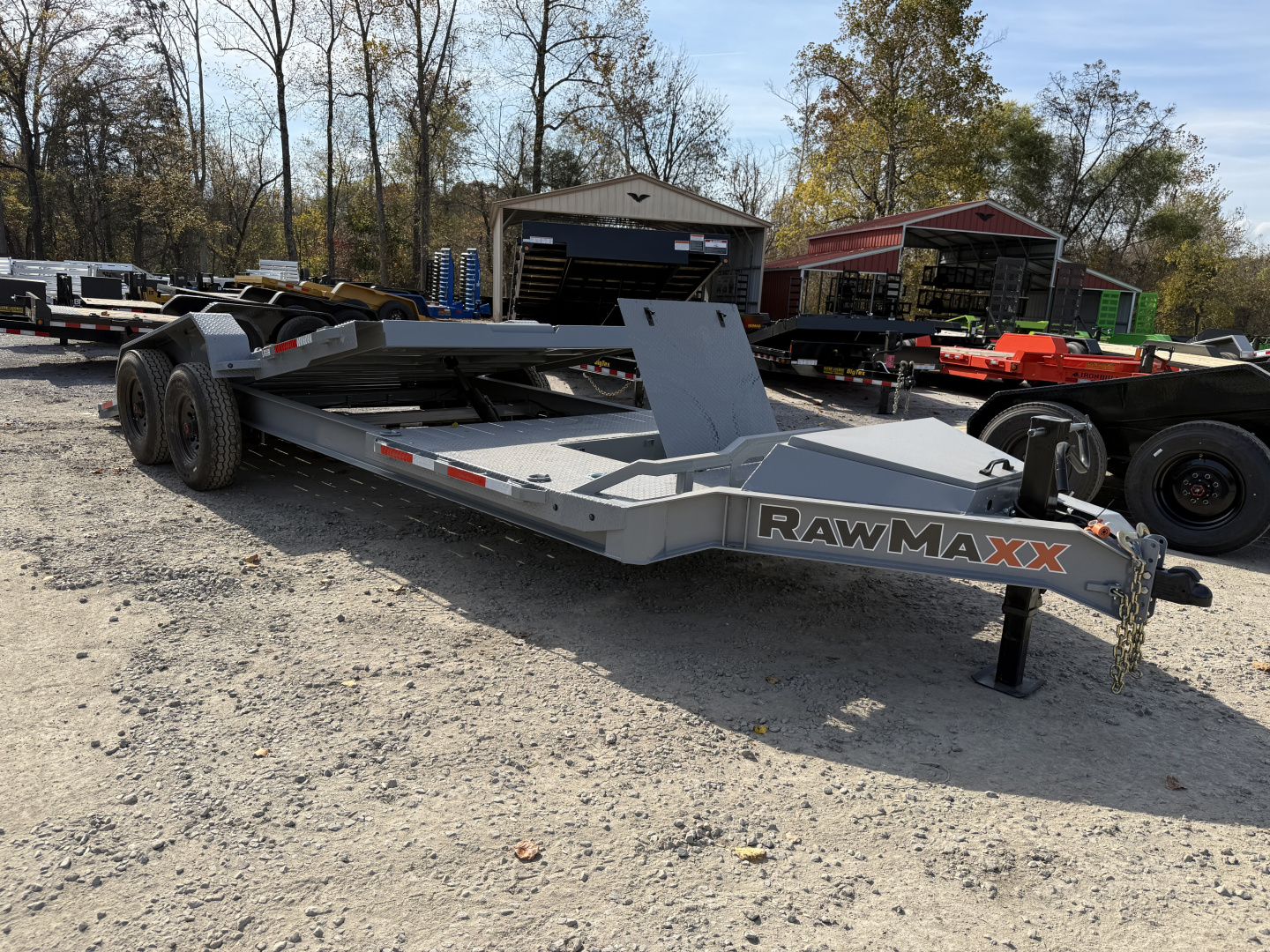 New 2026 RawMaxx 16K G7X 83X22 GRAVITY TILT Equipment Trailer