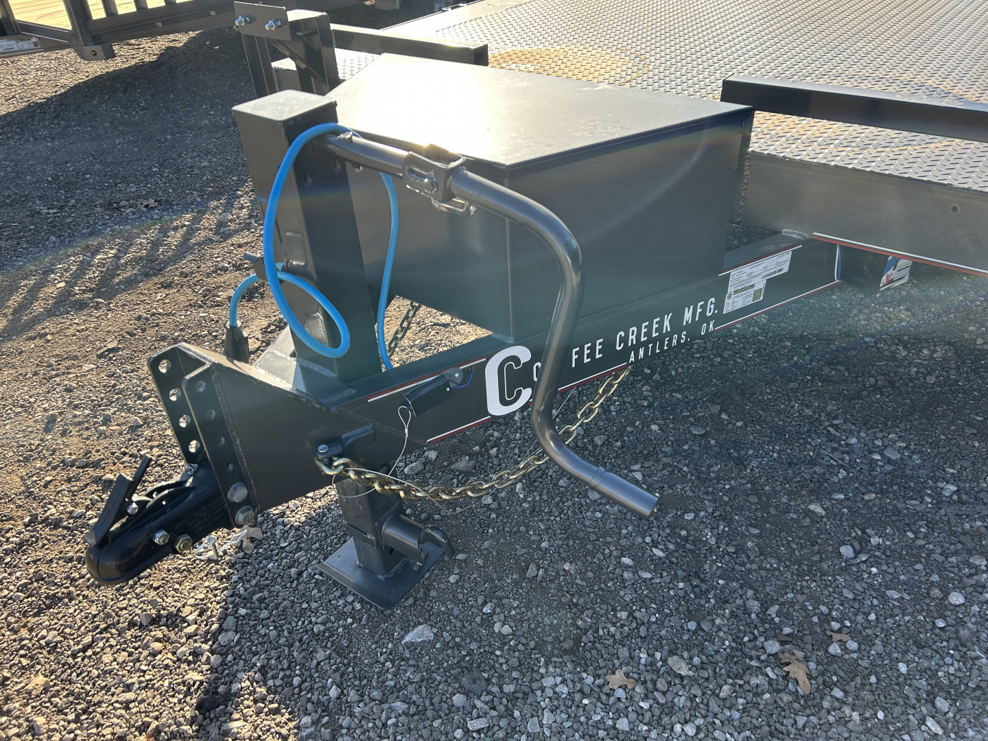 New 2026 Coffee Creek MFG 102"x18' Tandem Axles Car Hauler