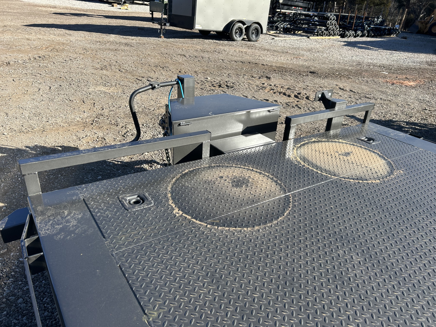 New 2026 Coffee Creek MFG 102"x18' Tandem Axles Car Hauler